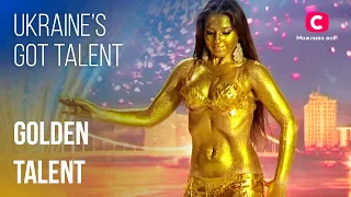 ❤️Pure GOLD! 🤩 Stunning Belly Dance Action | Amazing Auditions | Got Talent 2023