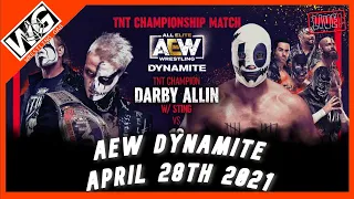 AEW Dynamite Full Show Live Stream April 28th 2021