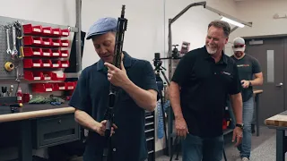 Rob Schneider visits Nemo Arms and builds his new Nemo Battle Light