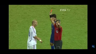 Zidane headbutt 2006 World Cup Final (1080p)