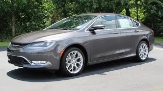 2015 Chrysler 200C AWD V6 Start Up, Exhaust, and In Depth Review