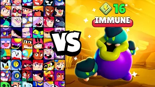 EVE BABIES vs ALL BRAWLERS! With 16 POWER-UPs! | Brawl Stars