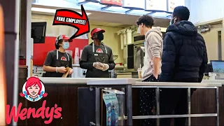 Fake Wendy’s Employee Prank **MUST WATCH**