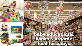 #Baby Educational toys and #Organic food