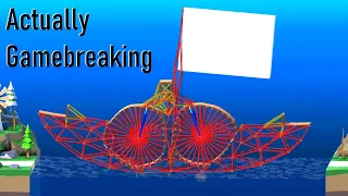 Abusing Glitches to Make a Boat in Poly Bridge 2