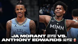 Ja Morant & Anthony Edwards Put On A Show In The 4Q