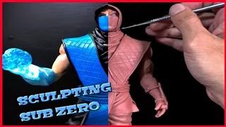 Sculpting Sub Zero | MORTAL KOMBAT | Chavant Clay Sculpting