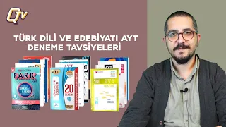 Türk Dili ve Edebiyatı AYT Branş Denemeleri Önerileri | TYT-AYT 2021 | Q TV