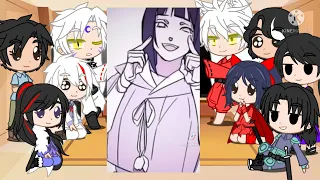 Inuyasha y sus hijos reaccionan a aome, sango,rin son kunoichis (Naruto)