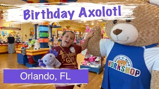 Build-A-Bear Birthday Shopping Trip - looking for a new furry friend!