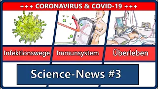 Science News #3: Corona & Aerosole | Immunsystem | Sterblichkeit beatmeter Covid-19 Patienten