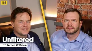 Sir Nick Clegg interview on the coalition, David Cameron & Brexit | Unfiltered James O’Brien #17
