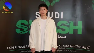 MA Long, FAN Zhendong and WANG Chuqin at WTT Saudi Smash 2024