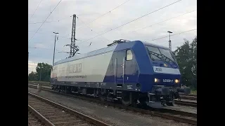 Führerstandsmitfahrt / Cabview BR 145 Hamburg Altona - Seehafen Unterelbe