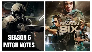 Modern Warfare Season 6 Update And Patch Note Details