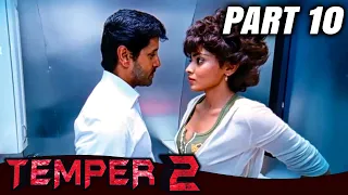 Temper 2 (टेंपर 2) - PART 10 of 15 | Tamil Action Hindi Dubbed Movie | Vikram, Shriya Saran