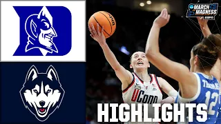 NCAA Tournament Sweet 16: Duke Blue Devils vs. UConn Huskies | Full Game Highlights