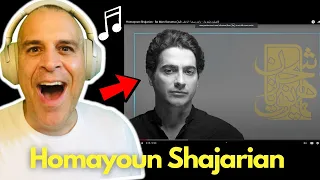 FIRST REACTION  homayoun shajarian - Persian Music and Singing   INTENSE!!