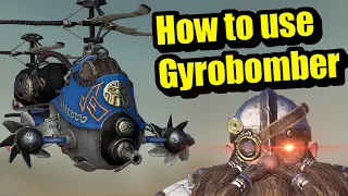 How to use Dwarf Gyrobomber - Total war Warhammer