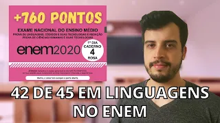 Como Eu Quase Gabaritei Linguagens no ENEM | Experiência e Método Que Usei