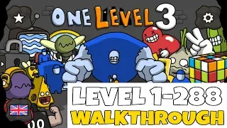 One Level 3 Stickman Jailbreak All Levels Walkthrough 1-288