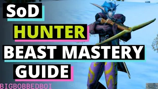 SoD Hunter - Beast Mastery Runes, Talents, Rotation Guide | WoW Classic Season of Discovery