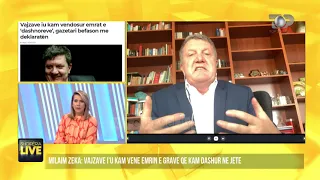 Milaim Zeka: Nuk do të lë gruan t'i vendosë emrin e dashnorit djalit- Shqipëria Live 21 Maj 2021