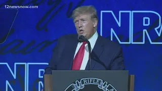 'There are always so many warning signs' | Donald Trump speaks about mental health at NRA convention