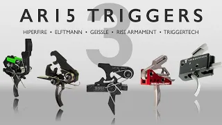 AR15 Trigger Comparison - Hiperfire, Elftmann, Geissele, Rise Armament, Triggertech