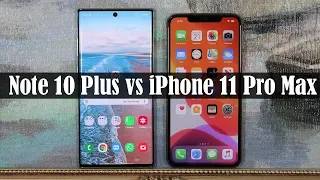 Galaxy Note 10 Plus vs iPhone 11 Pro Max - Winner Decided!