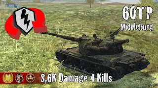 60TP Lewandowskiego  |  8,6K Damage 4 Kills  |  WoT Blitz Replays