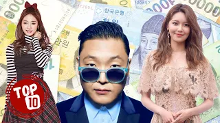 Top 10 Korean Celebrities Who Were Born Into Super-Rich Families