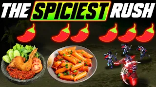 What's spicier? Indonesian or Korean food, or this Elf's Demon Hunter rush? - WC3 - Grubby