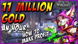 11 MILLION GOLD per HOUR - Make MILLIONS from WoW Professions Guide