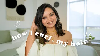 How I Style & Curl My Hair in Under 10 minutes | Step by Step Process