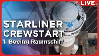 LIVE: 1. Boeing Starliner Crew Raketenstart mit Atlas V Rakete für die NASA zur ISS