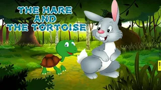 The Hare and the Tortoise with English Subtitle - Bedtime Story