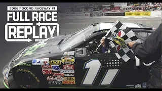 NASCAR Full Race Replay: Denny Hamlin's first win | Pocono 2006