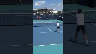 Daniil Medvedev Fakes The Bublik HANDLE Shot 🤣