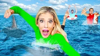 LAST TO LEAVE OCEAN Wins $10,000! (Worst GMI 24 Hour Challenge in Hawaii) | Rebecca Zamolo