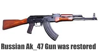 Ak-47 restoration/Full restoration of Ak-47