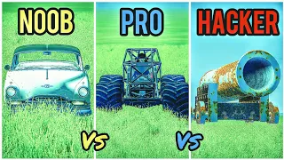 Noob vs Pro vs Hacker #11 - BeamNG Drive - BeamNG Gaming