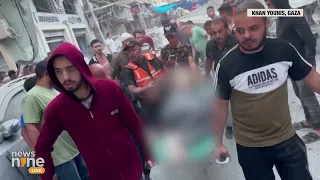 Israel Hamas War | Israeli Strike in Khan Younis Results in At Least 13 Palestinian Deaths | News9