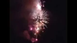 Paredes de Viadores, festa anual, 2015_ Fogo de artifício