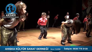 Ahıska AKSAN Folklor Ekibi Minikleri Anadolu Ateşi Dansı