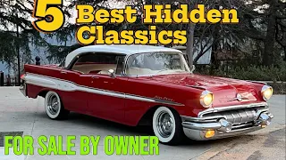5 Best Hidden Classics: An Exclusive Look at Craigslist Car Finds  for Sale by Owner
