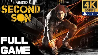 InFAMOUS Second Son Full Walkthrough Gameplay – PS5 4K 60FPS No Commentary