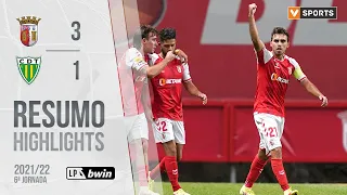 Highlights | Resumo: SC Braga 3-1 Tondela (Liga 21/22 #6)