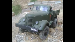 DIY JJRC Correct bumper for ZIL 150 RC military truck 4x4