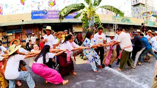Cambodian New Year Games, Tug of War, & More - Sangkran Phnom Penh, Happy Khmer New Year 2024